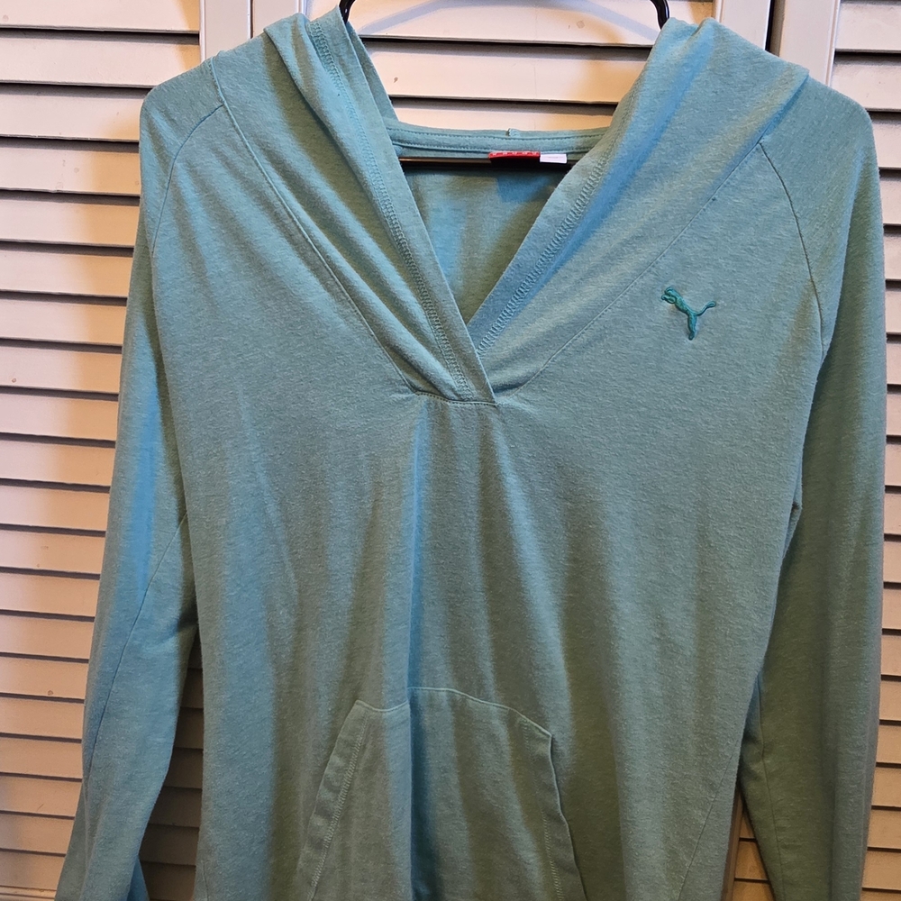 Puma Light Blue Hoodie